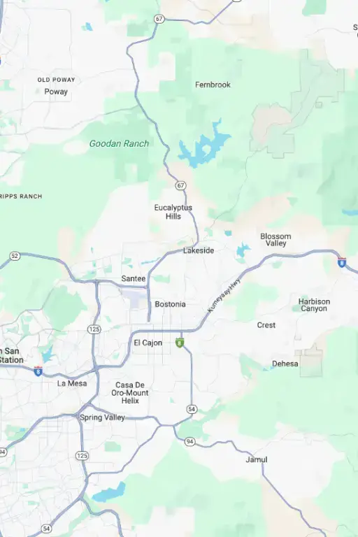 East San Diego Service Area